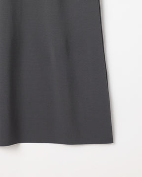 14Gミラノリブ ポリエステル×キュプラ×コットン 半袖クルーネック ワンピース 　SL8S-602-S10