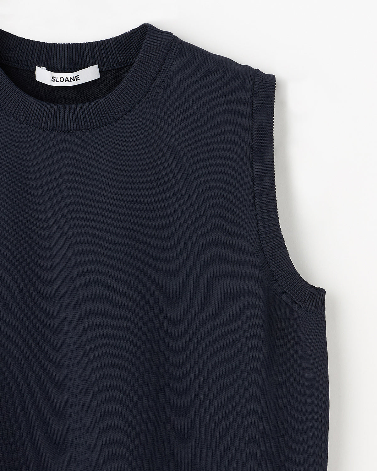 18G二重臼天竺 ポリエステル×キュプラ×コットン ノースリーブ　SL8S-614-S10