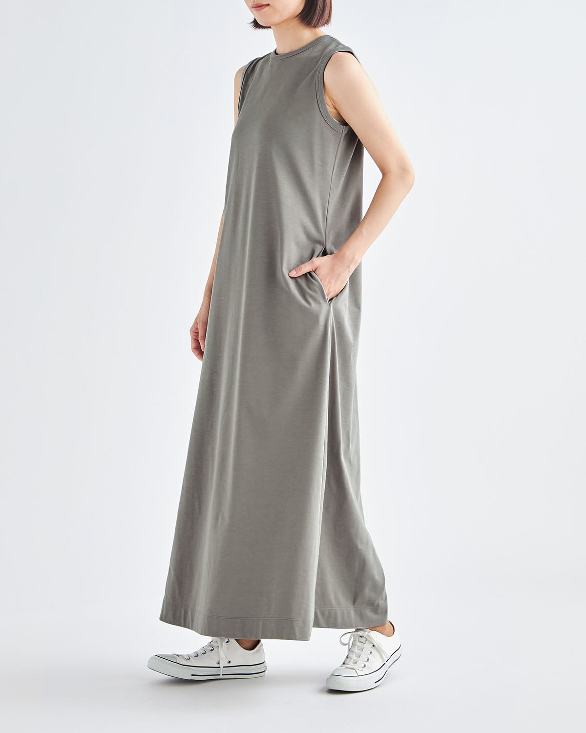 グレー　H166cm　着用サイズ：2