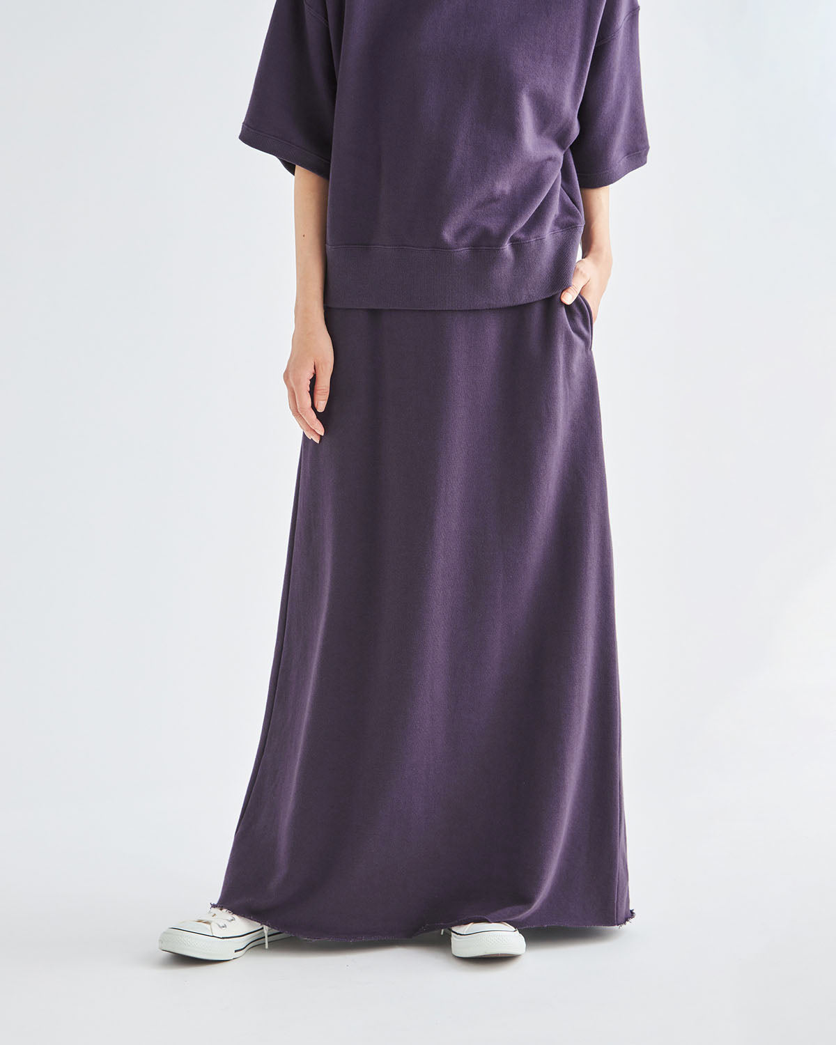 パープル　H166cm　着用サイズ：2