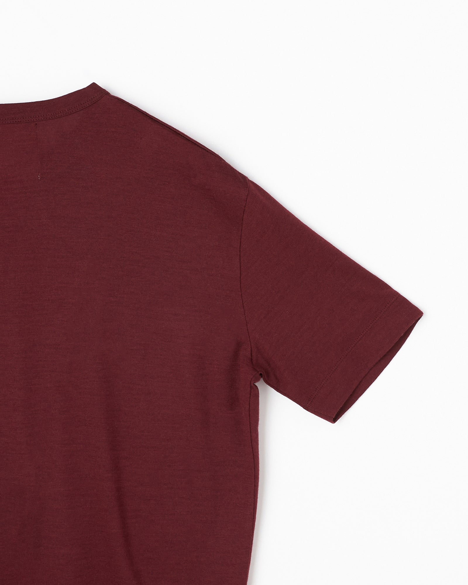 ウール天竺　ニットＴシャツ　SL8W-T438-S8  ヘムスイッチング