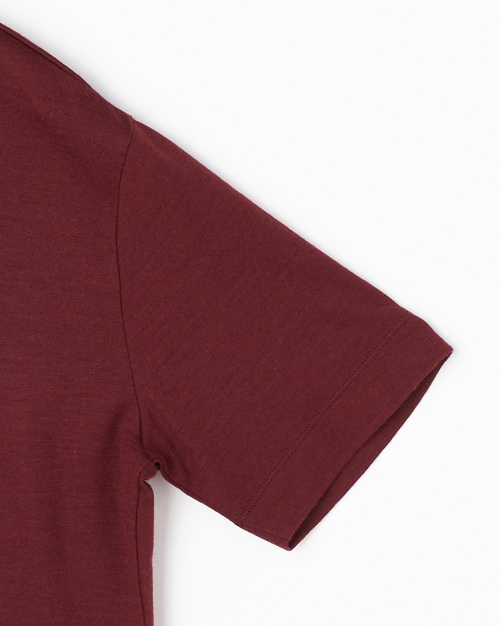 ウール天竺　ニットＴシャツ　SL8W-T438-S8  ヘムスイッチング