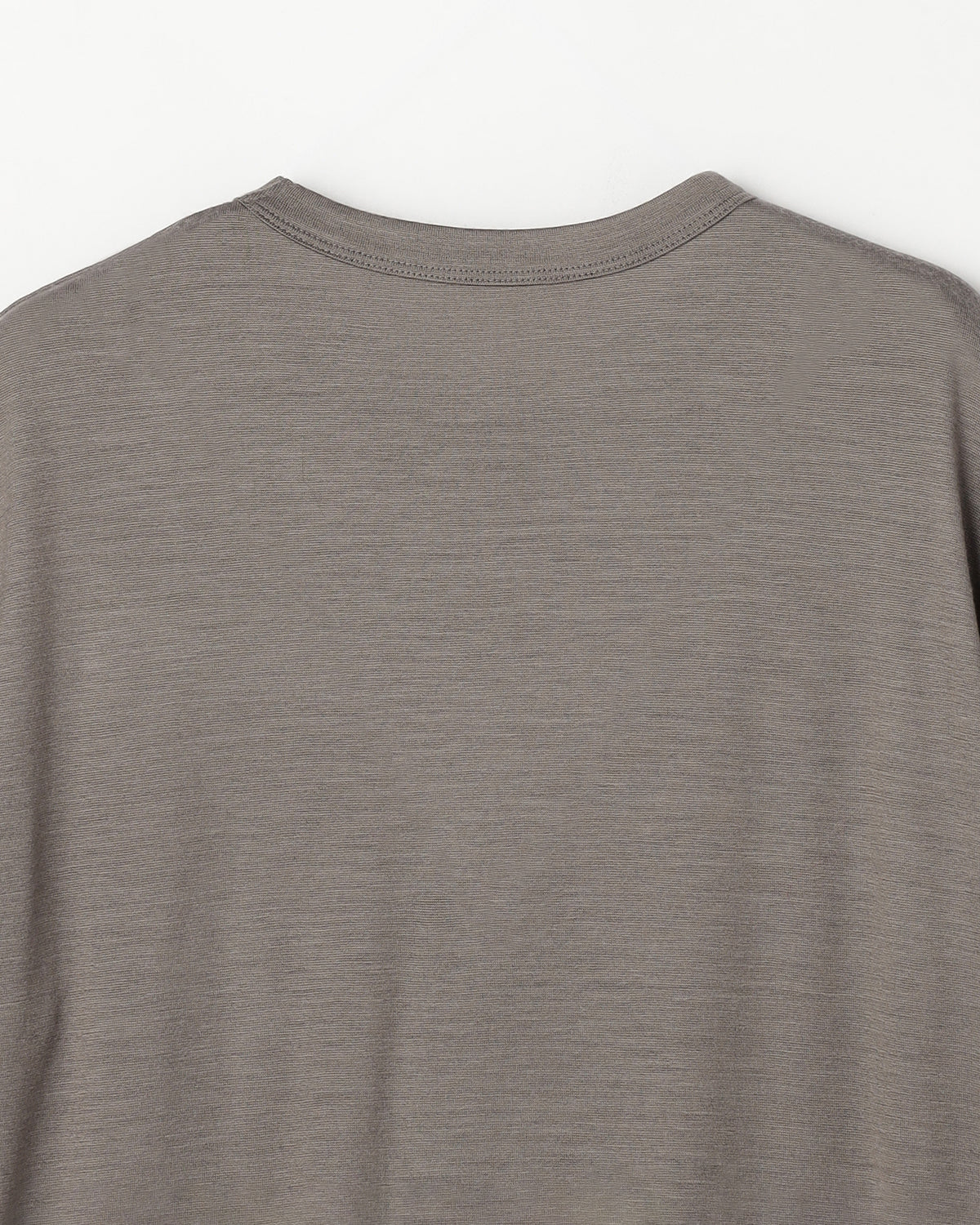 ウール天竺　ニットＴシャツ　SL8W-T438-S8  ヘムスイッチング