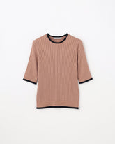 モカ×ネイビー