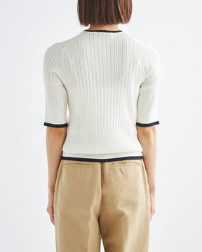 ホワイト×ネイビー　H166cm　着用サイズ：2