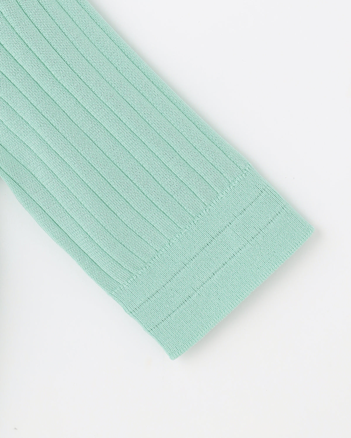 12Gワイドリブ コットン×ポリエステル 5分袖クルーネック　SL9S-805