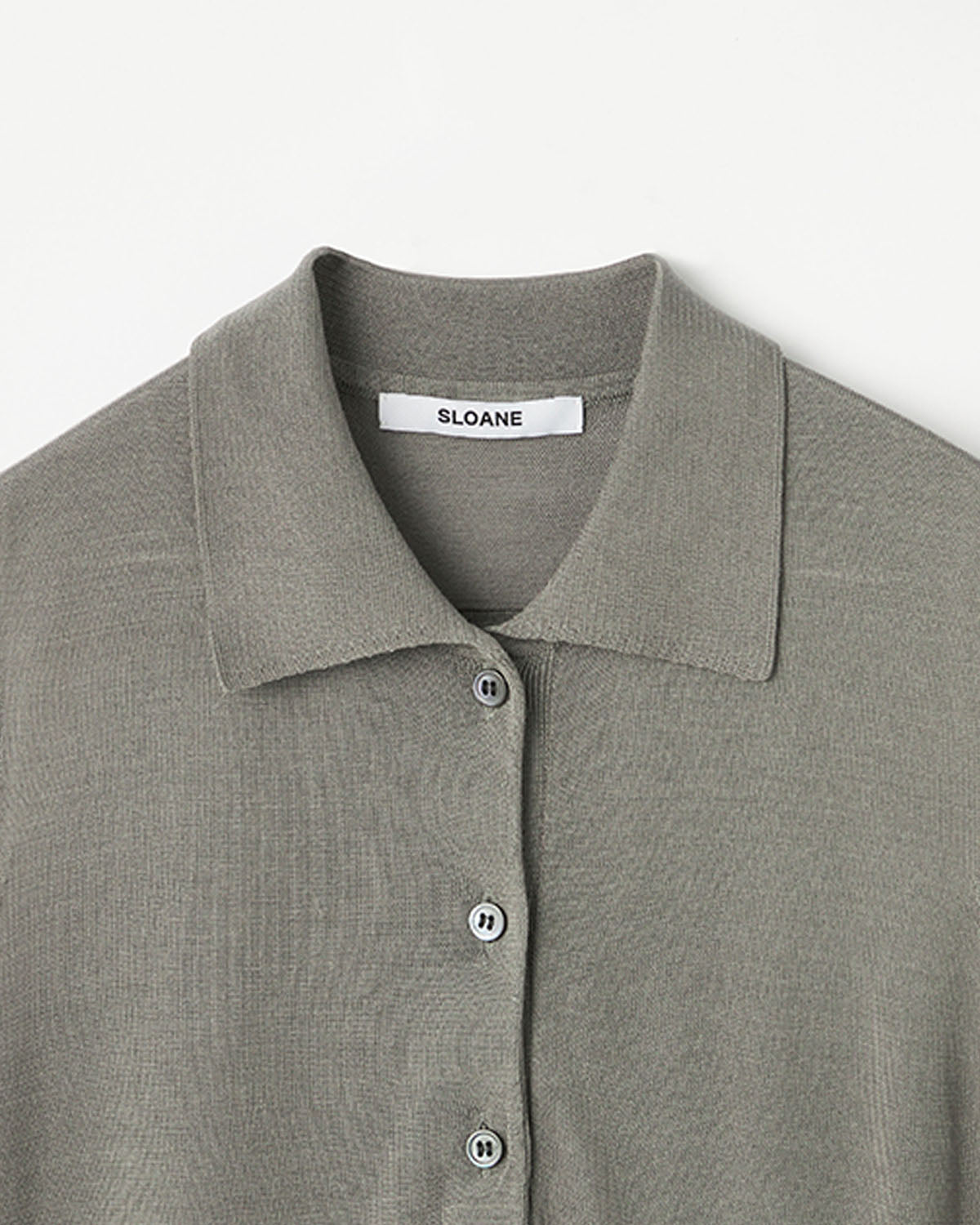 18G天竺 シルク ノースリーブポロ　SL9S-829-S10