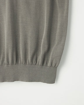 18G天竺 シルク ノースリーブポロ　SL9S-829-S10