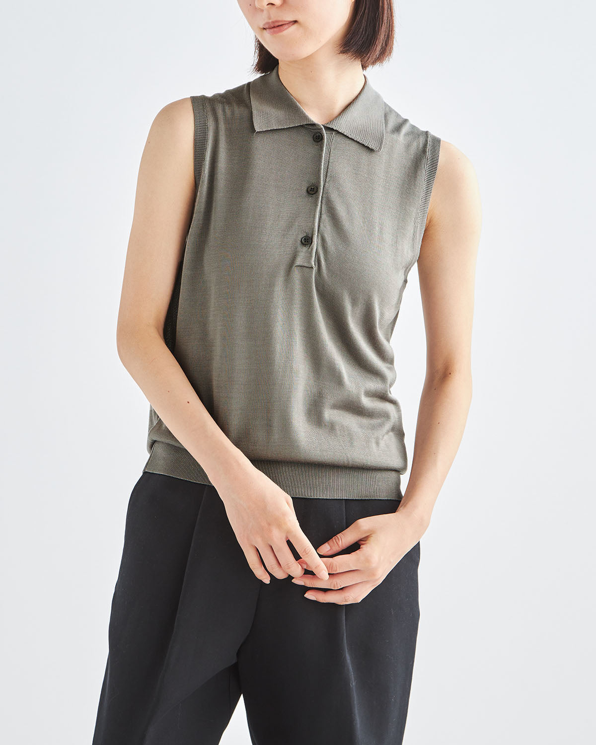 グレー　H166cm　着用サイズ：2