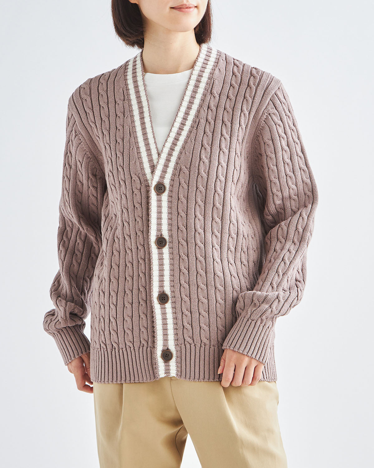 ライトブラウン　H166cm　着用サイズ：2