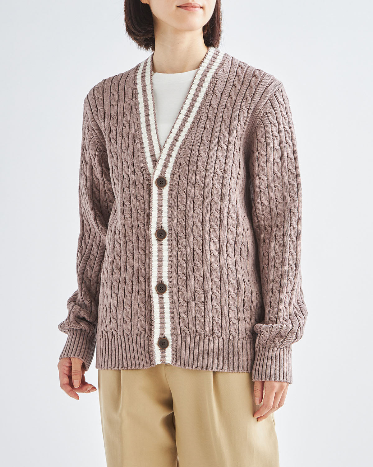 ライトブラウン　H166cm　着用サイズ：2