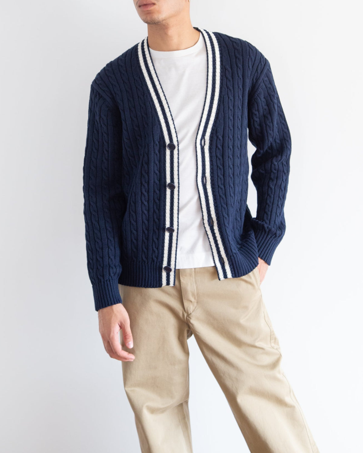 ネイビー　H178cm　着用サイズ：5