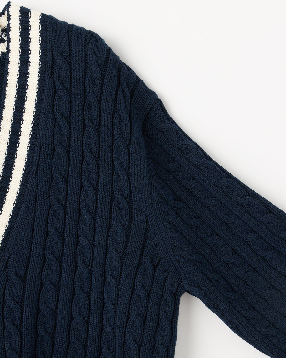 5Gチルデン コットン×ポリエステル Vネックカーディガン　SL9S-833