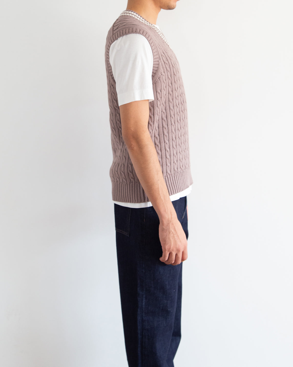 ライトブラウン　H178cm　着用サイズ：4