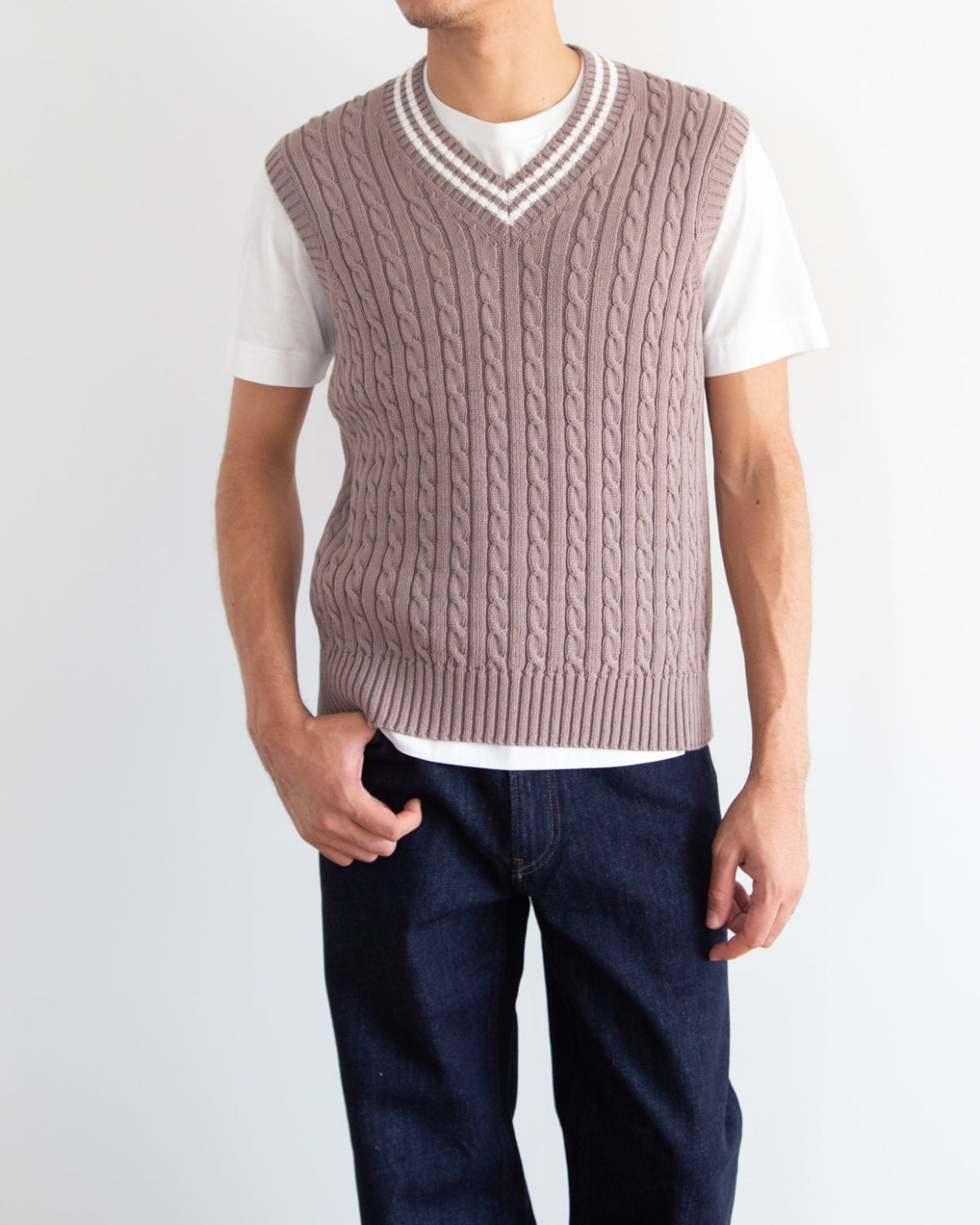 ライトブラウン　H178cm　着用サイズ：4