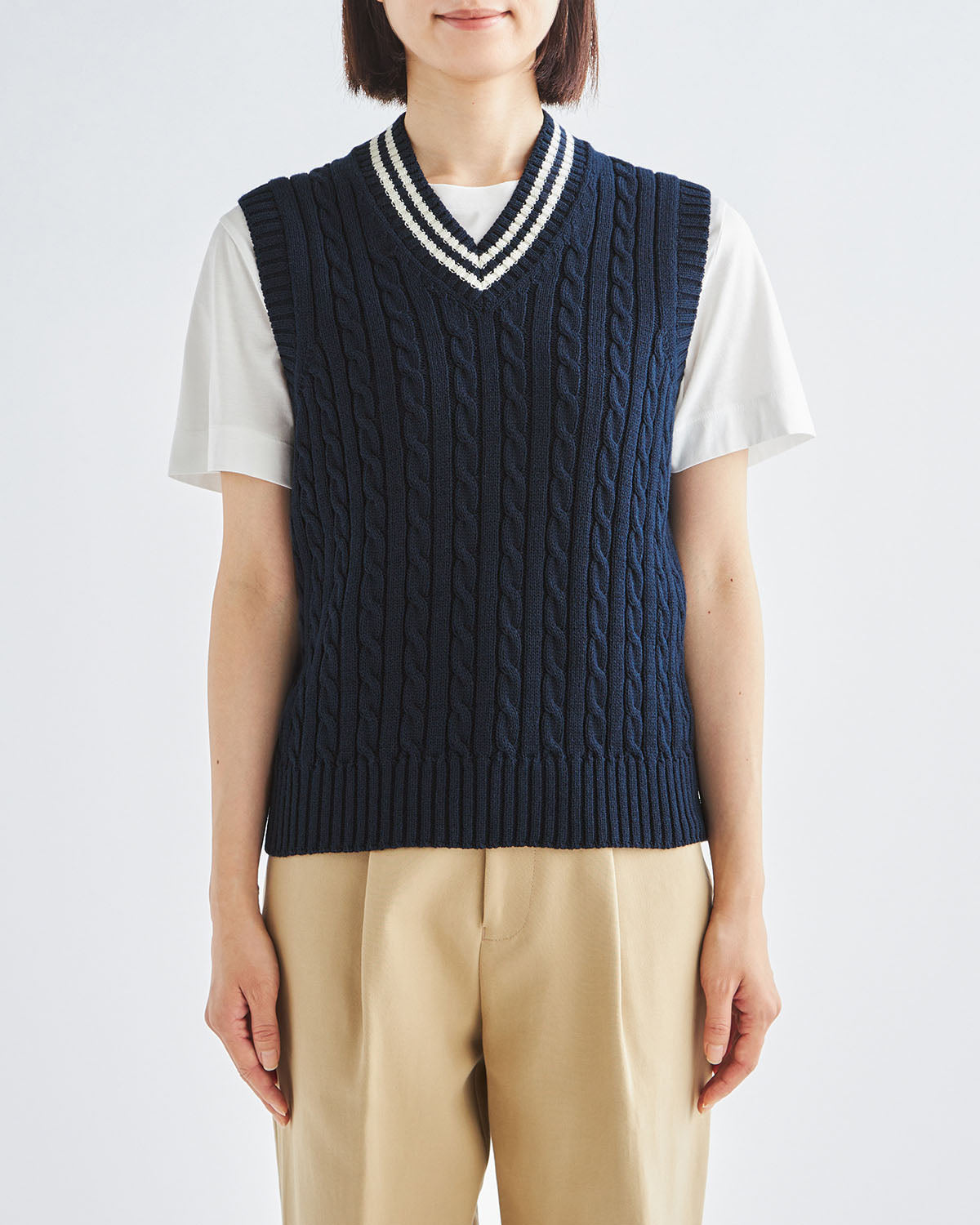 ネイビー　H166cm　着用サイズ：1