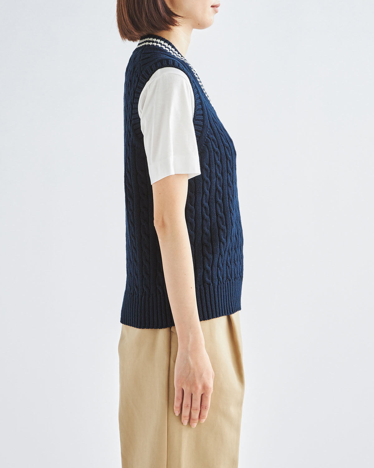 ネイビー　H166cm　着用サイズ：1