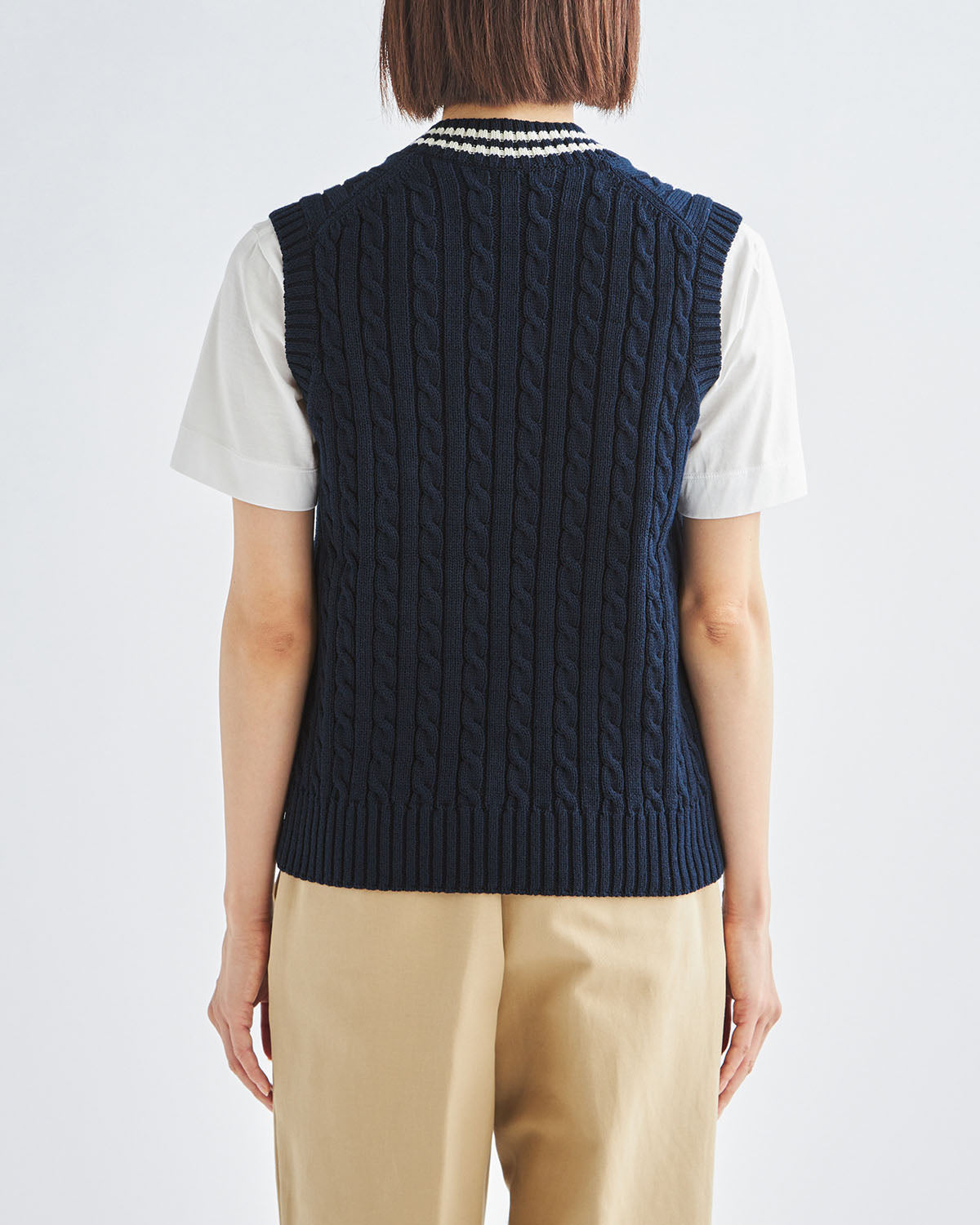 ネイビー　H166cm　着用サイズ：1