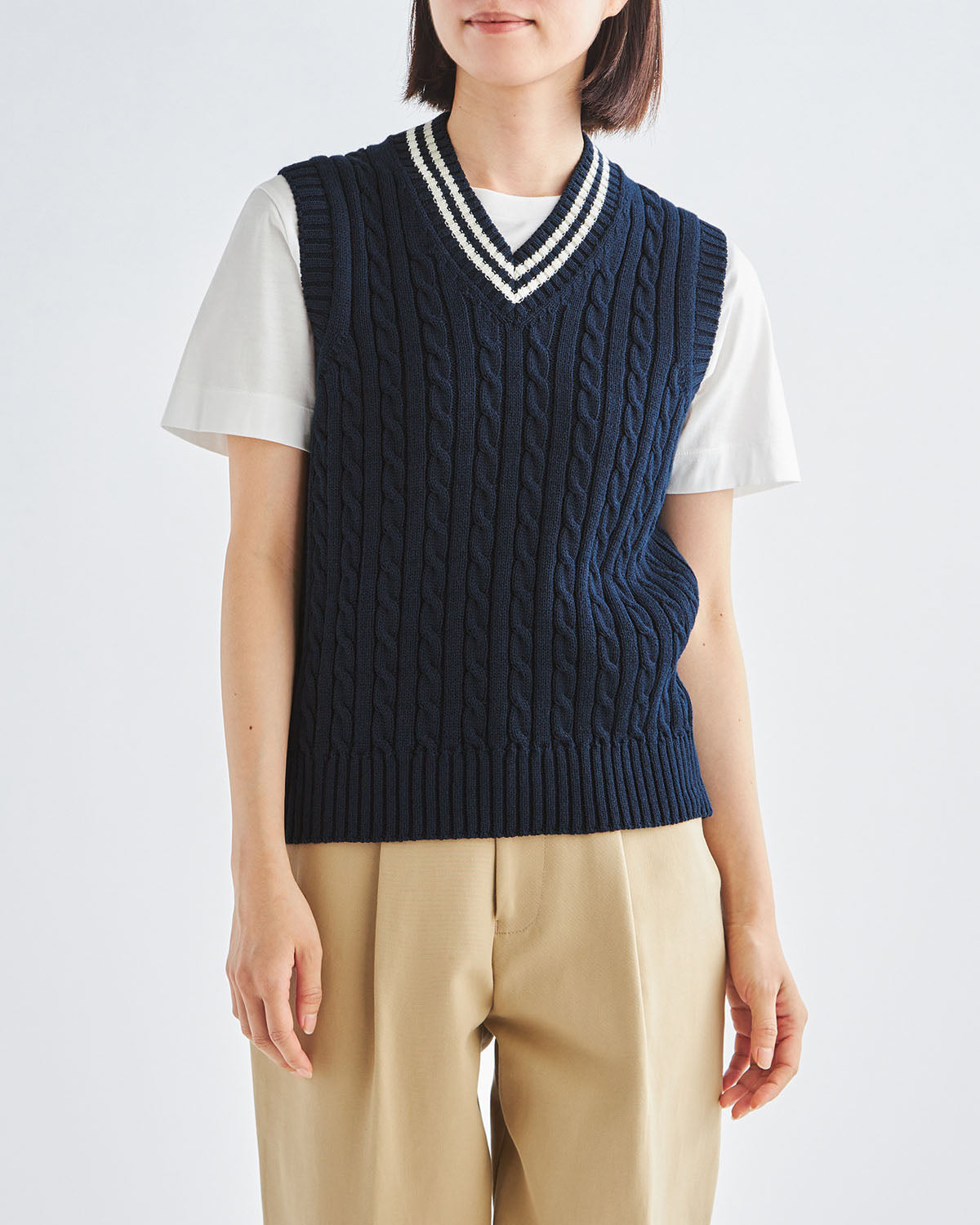 ネイビー　H166cm　着用サイズ：1