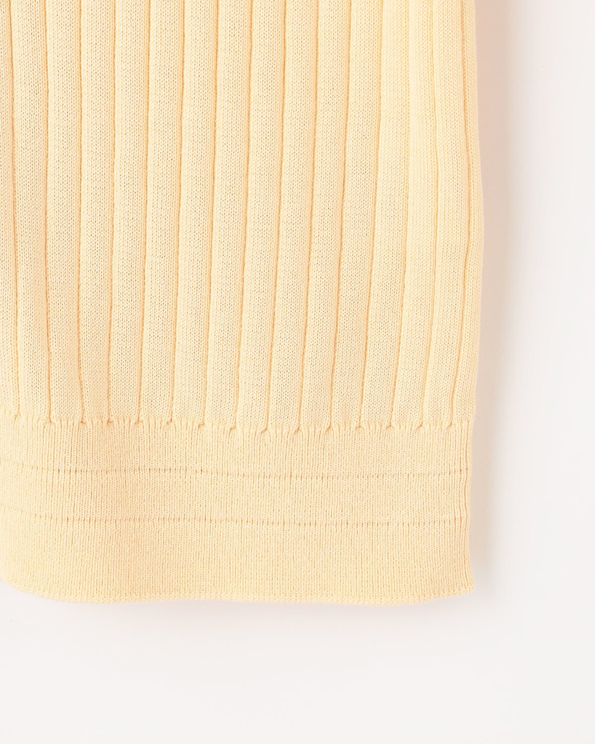 12Gワイドリブ コットン×ポリエステル Vネックカーディガン　SL9S-840