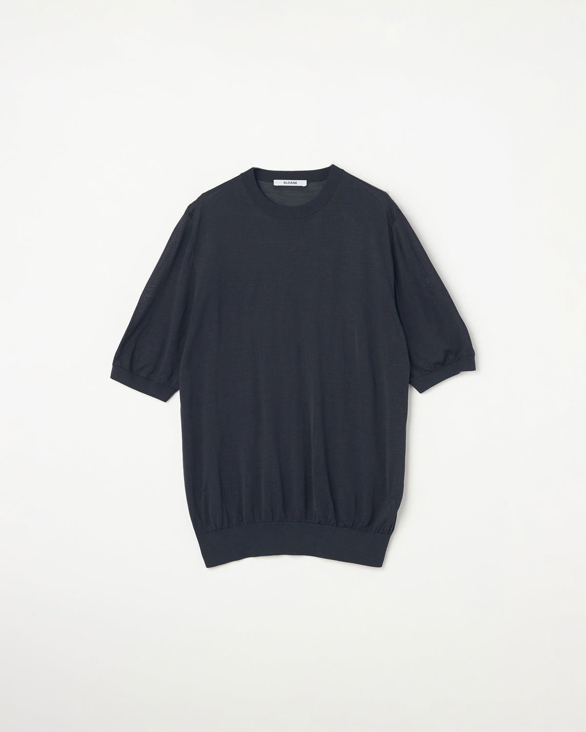 UNISEX】18G天竺 シルク 半袖クルーネック SL9S-893
