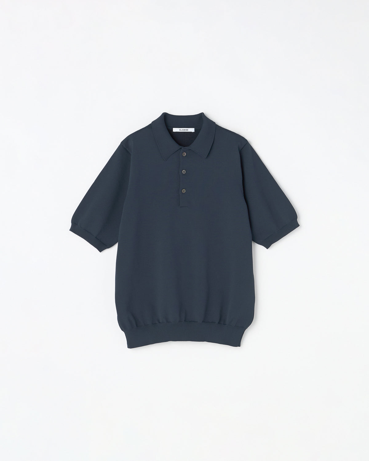 SLOANE ポリエステル半袖ポロシャツ SLOANE(UNISEX) / 14G2重臼天竺 ポリエステル×キュプラ×コットン