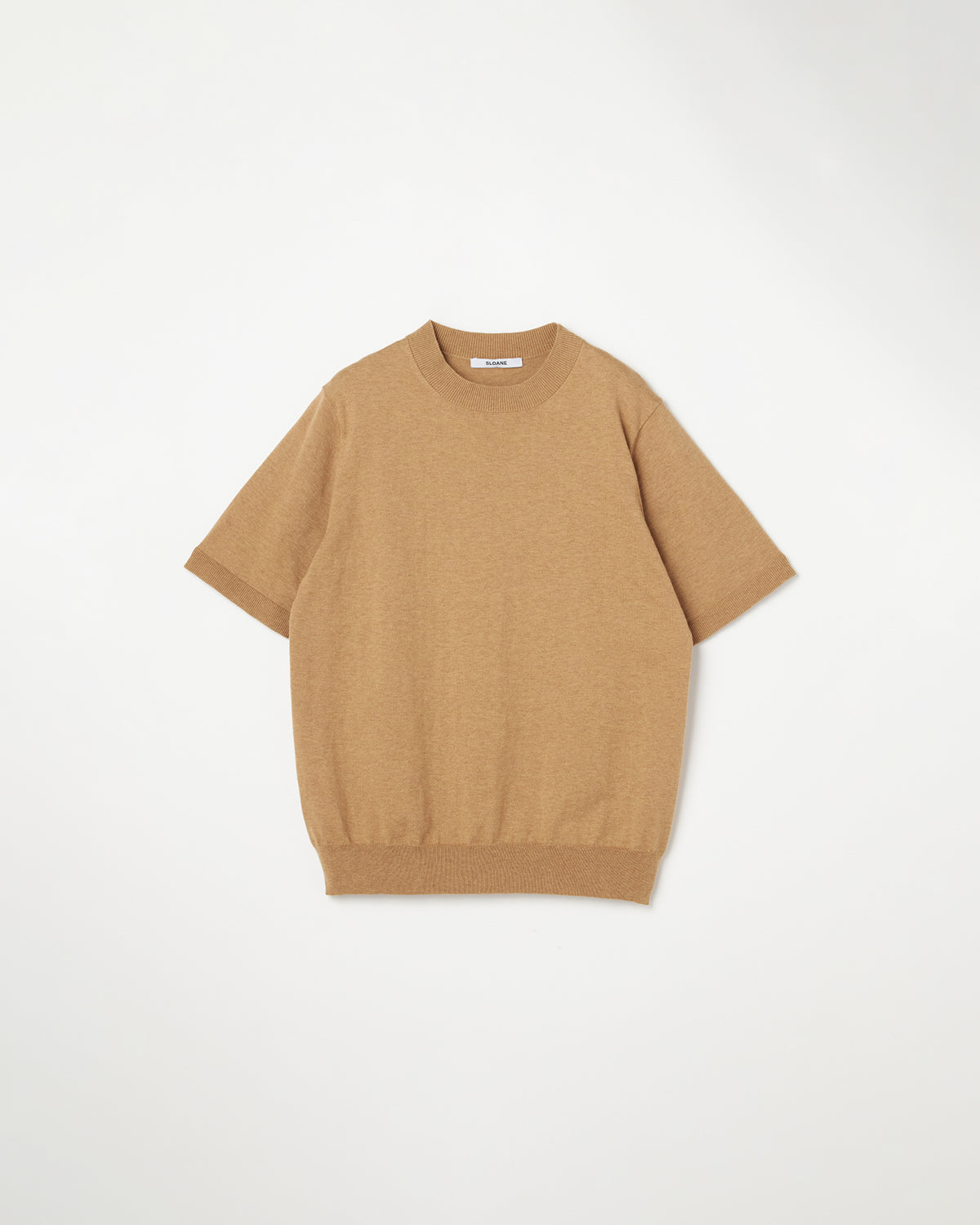 UNISEX】16G天竺 コットン×カシミヤ 半袖クルーネック SL9S-903