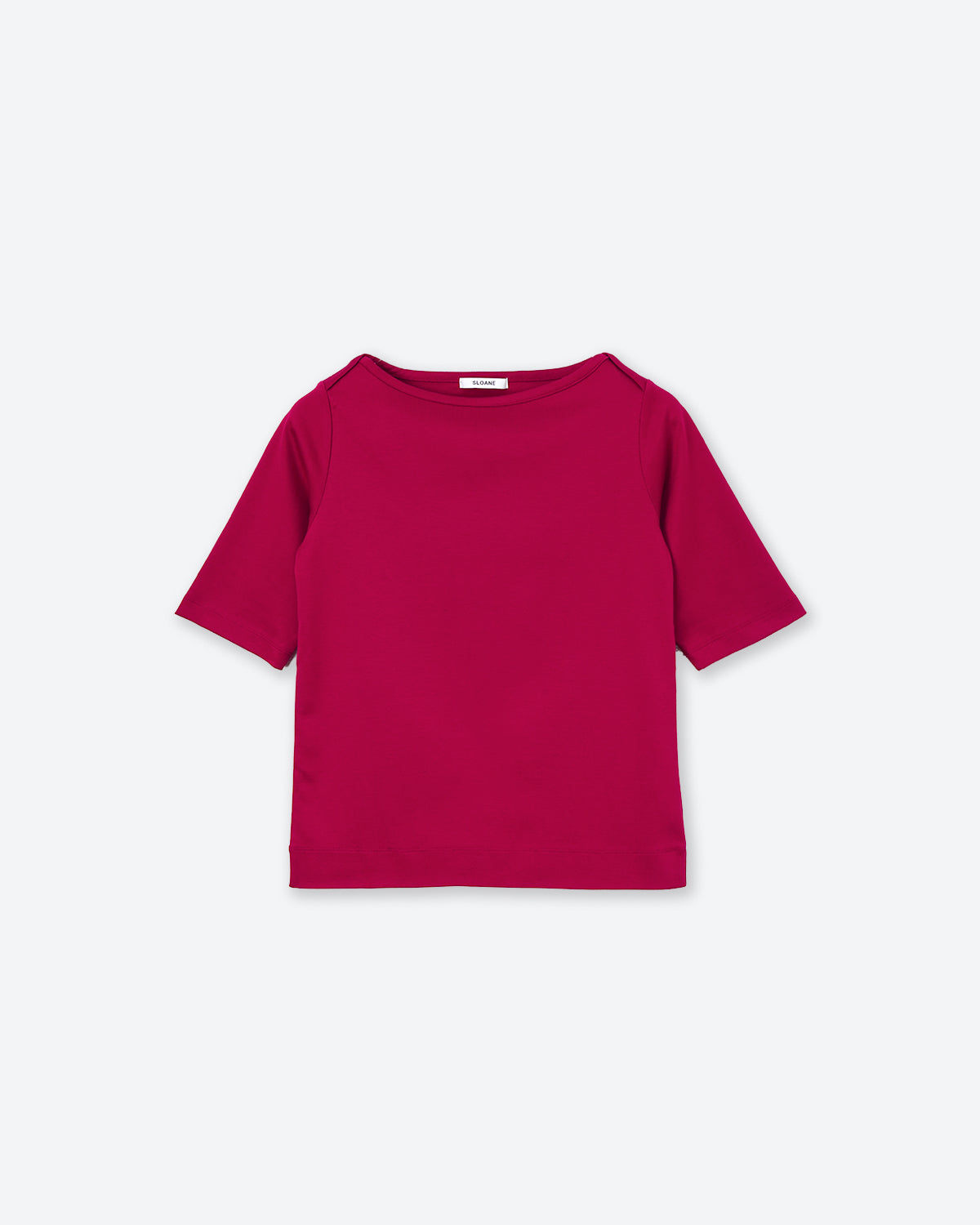ふるさと納税 服 女 愛媛県 松山市 レディース長袖ボートネックTシャツ（FL22FＷ-005Ｗ）ブラック Lサイズ Lサイズ レディース長袖ボートネックTシャツ（FL22FW-005W）ベージュ