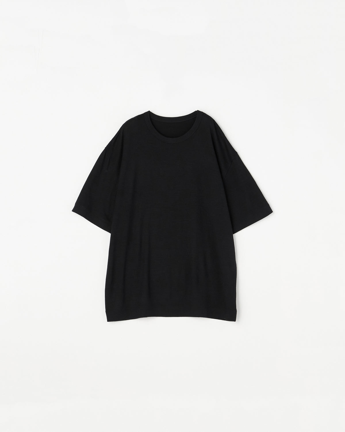 UNISEX】ウール天竺 ニットTシャツ SL9S-T895（ベーシックカラー）