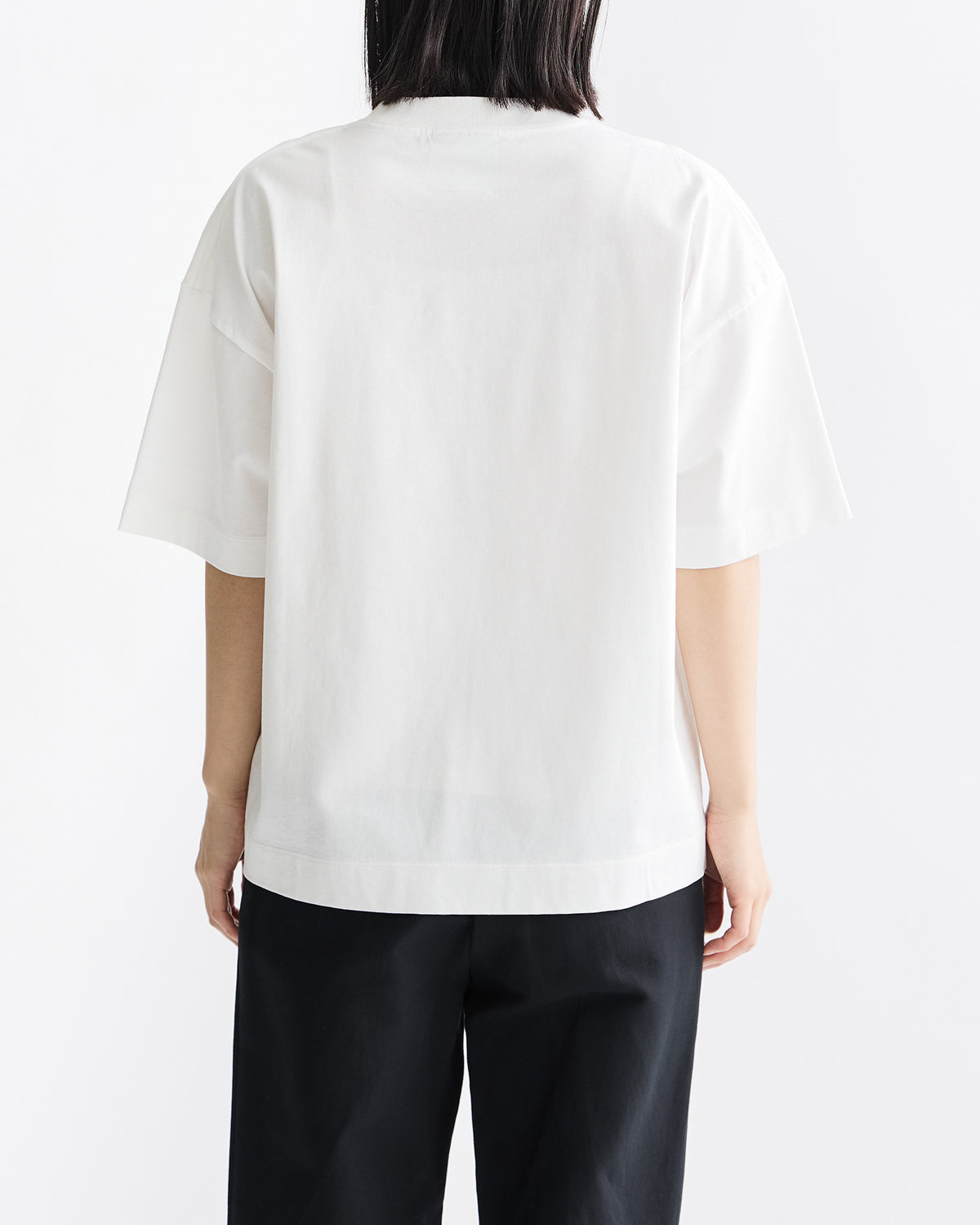 ヘビーコットンドロップショルダーＴシャツ　SL9S-T912-W11 (ベーシックカラー)