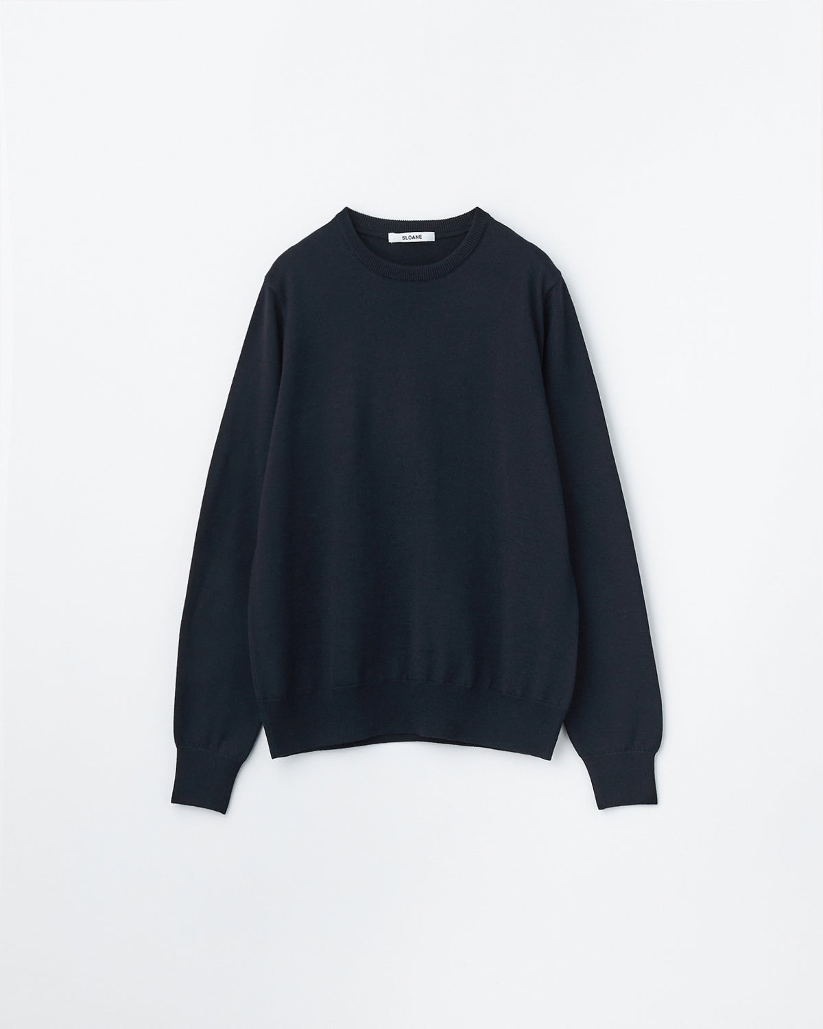 UNISEX】30G天竺 メリノウール スーパーハイゲージ クルーネック