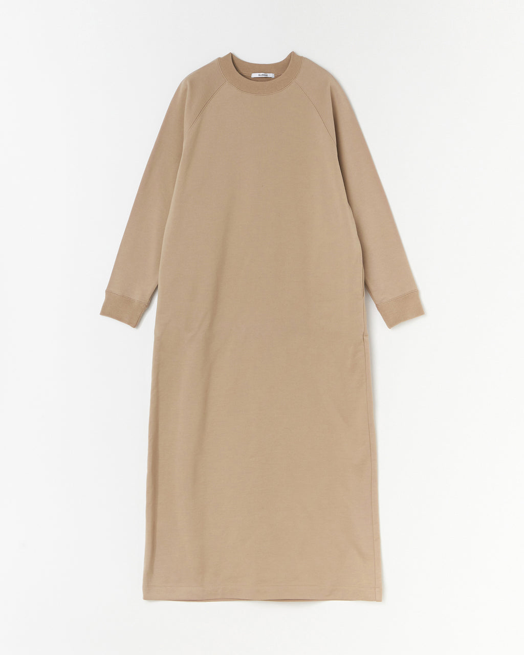 WOMEN】スーピマハイゲージ裏毛 ラグランスリーブワンピース SL9W-T761 