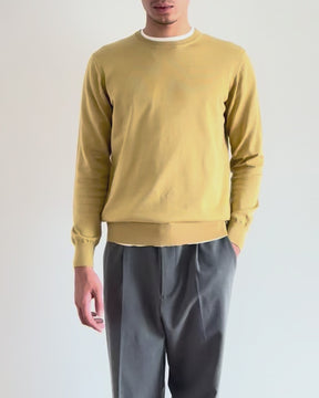 14G天竺 コットン クルーネック　SL10S-001