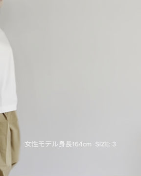 60/2　コットン天竺 UV Tシャツ　SL4S-T163