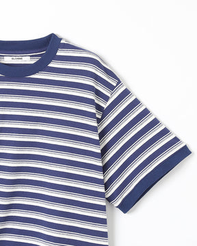 【relay】天竺ボーダー半袖Ｔシャツ　r1S-PO0011