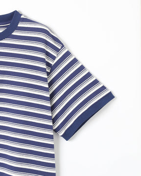 【relay】天竺ボーダー半袖Ｔシャツ　r1S-PO0011