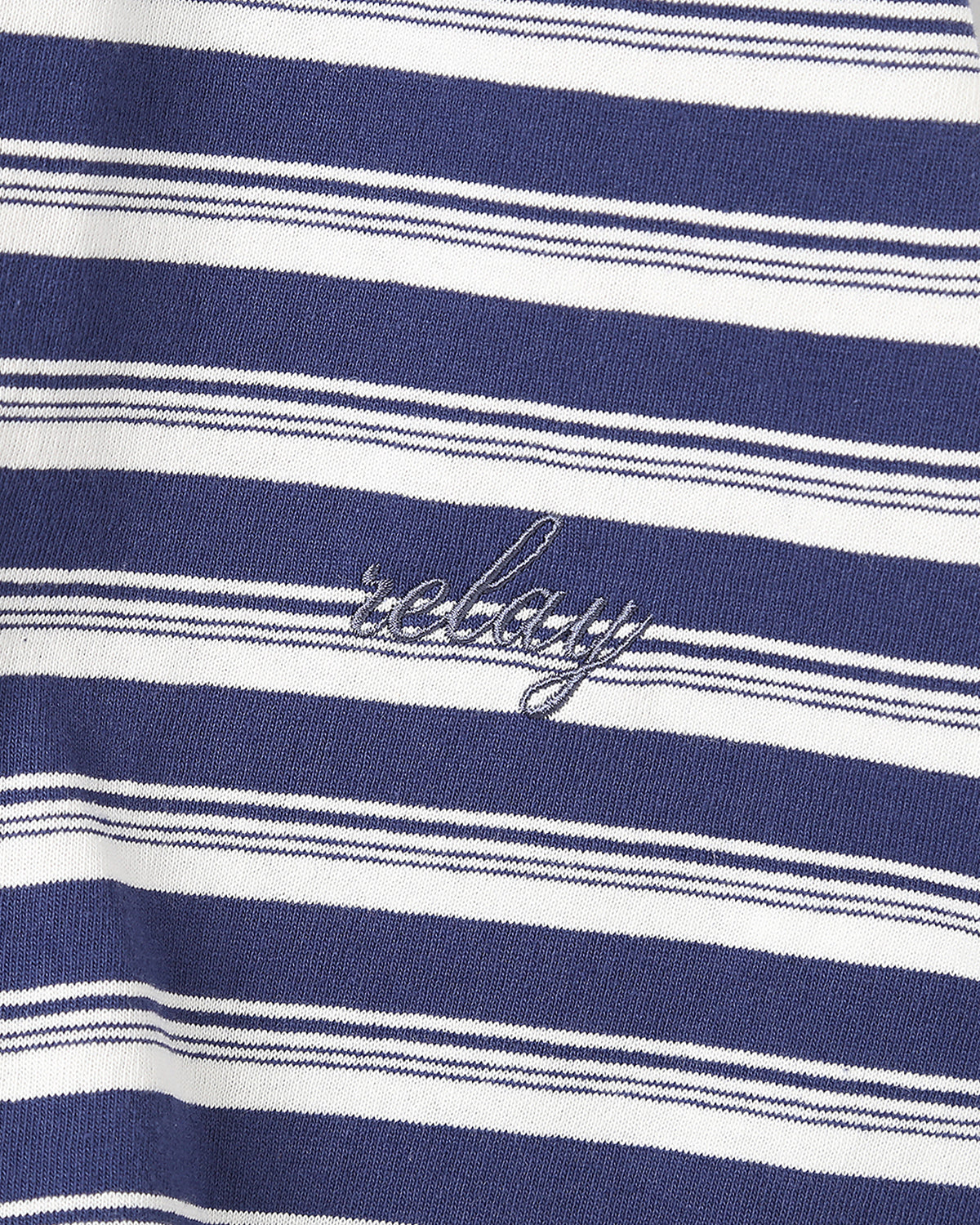 【relay】天竺ボーダー半袖Ｔシャツ　r1S-PO0011