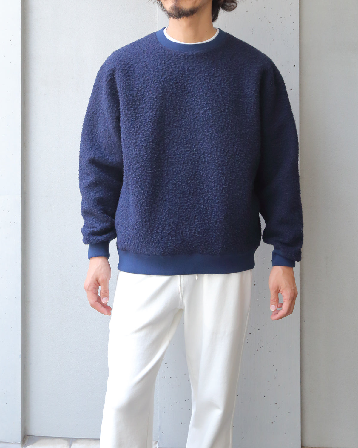 ネイビー　H178cm　着用サイズ：L