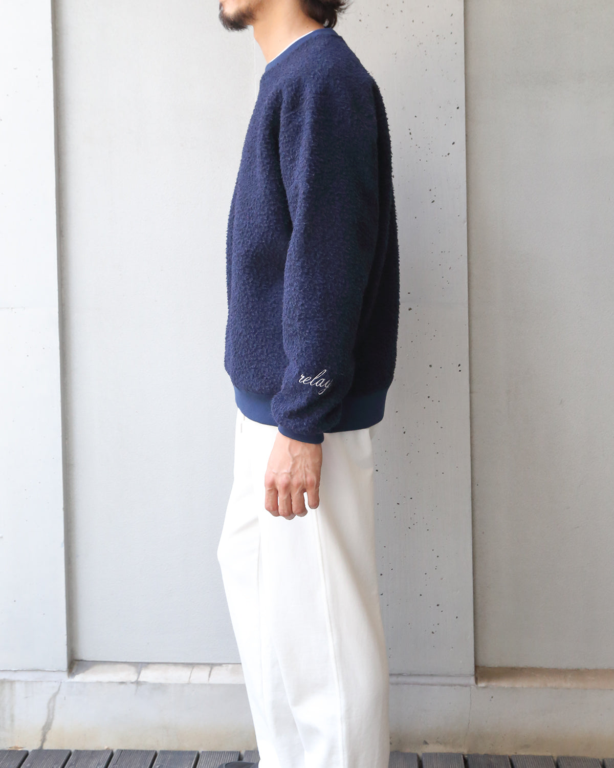 ネイビー　H178cm　着用サイズ：L