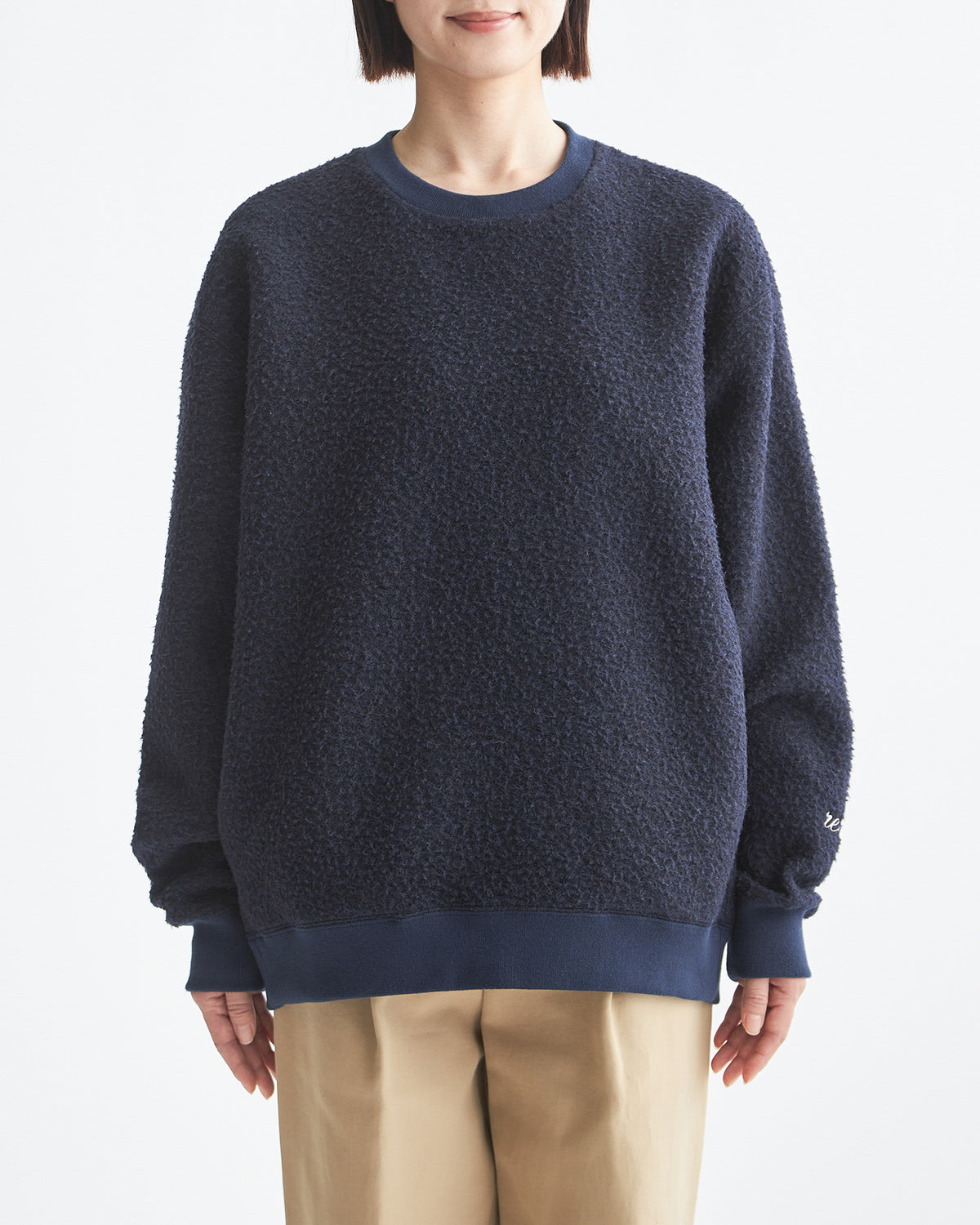 ネイビー　H166cm　着用サイズ：L
