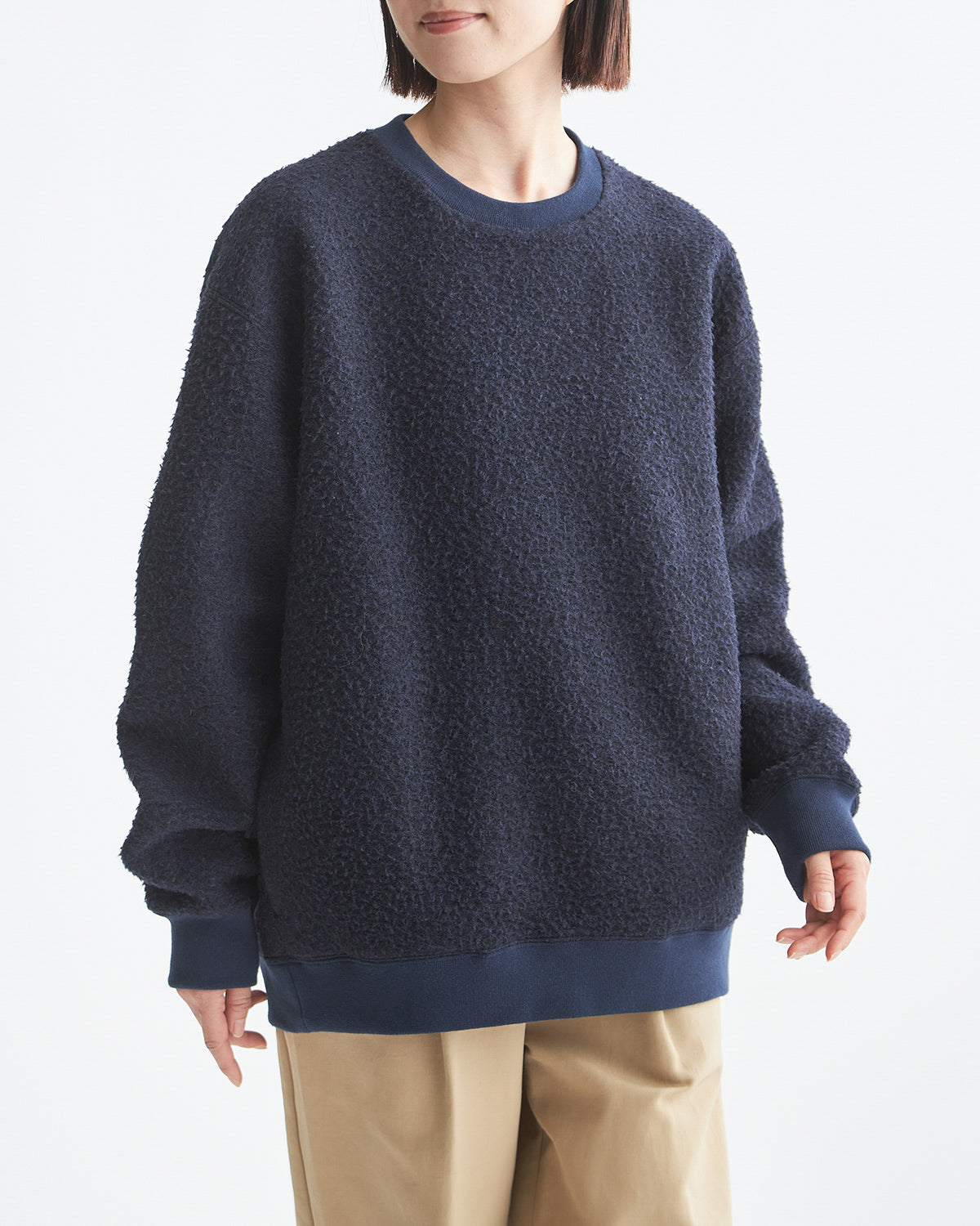 ネイビー　H166cm　着用サイズ：L